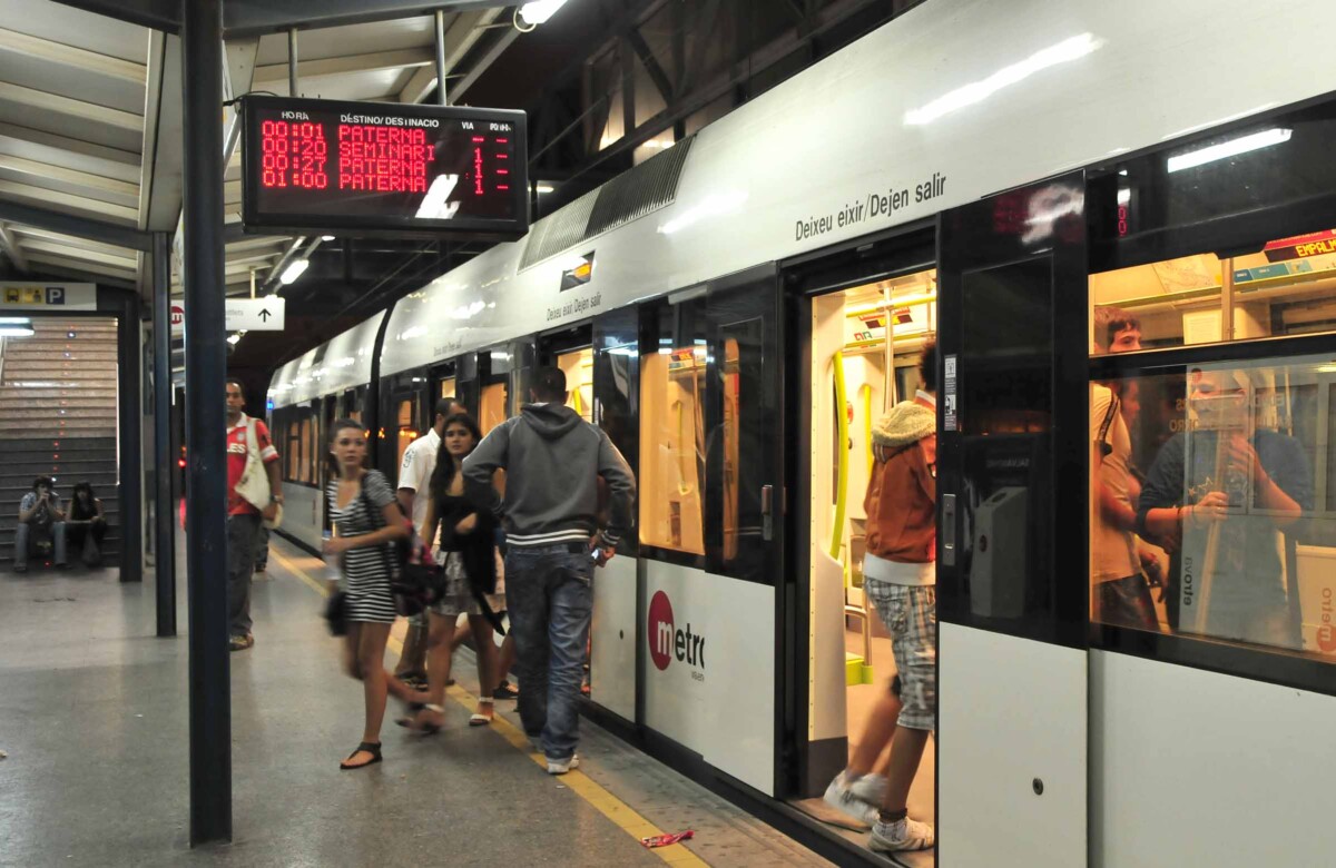 Servicio nocturno Metrovalencia 15 de agosto